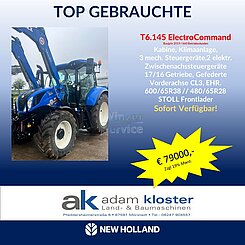 New Holland T6.45 Electrocommand