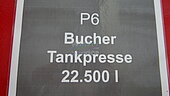 Bild 3 Tankpresse, M.A.S. Leistung: 22.500 Liter