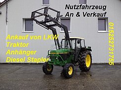 Ankauf von Traktoren & LKW Fendt Eicher Krieger usw.