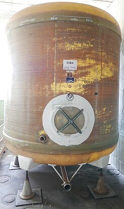 12.000 Liter Weintank/Wassertank/Lagertank rund aus GFK