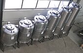 Bild 3 Lagertank / Biertank / Drucktank mit Kühlmantel 800 – 2000 Liter 