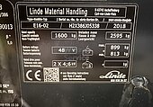 Bild 6 Linde Elektro Gebrauchstapler E 16-02 EVO 3-Rad Triplex Bj.18 
