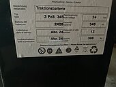 Bild 1 Steinbock Batterie NEU Hochhubwagen Hochstapler Armeise Jungheinr
