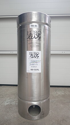 100 Liter Lageranks/ Drucktanks aus V2A