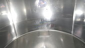 Bild 3 4.000 Liter Lagertank, Weintank rund, stehend aus V2A