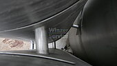 Bild 5 2.450 Liter Lagertank/Weintank liegend rund aus V2A