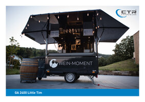 Bild 7 Weinausschankwagen "SMALL" Little Tim  (2,40 mtr. - max. 4,00 mtr.)