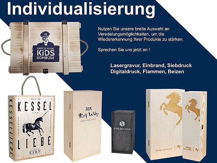 INDIVIDUALISIERBARE VERPACKUNGEN, VERSANDKARTONS UND KREATIVE LÖSUNGEN