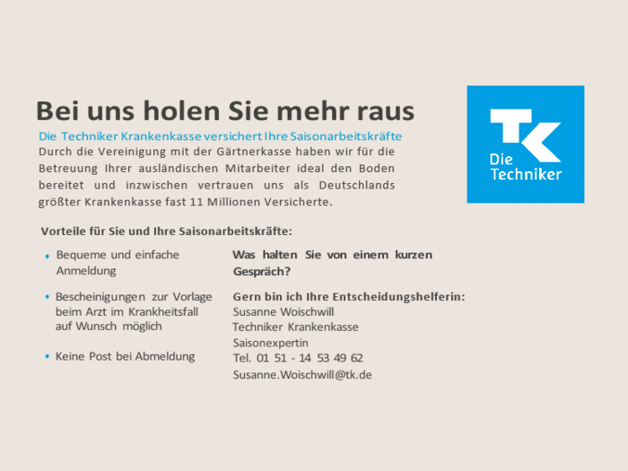 Techniker Krankenkasse - Deutschlands größte Krankenkasse