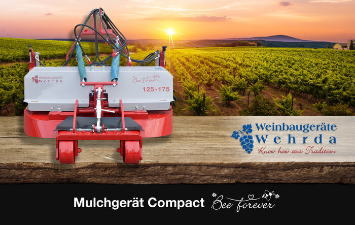 Mulchgerät Compact "Bee forever" (Blühstreifenmulcher)