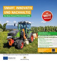 Bild 1 Smart, innovativ und nachhaltig - der Braun Vineyard Pilot Assistant (VPA)