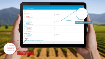Bild 3 Weinbau neu gedacht - Das Vineyard Management Informations-System