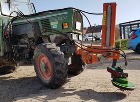 Bild 5 Unterstockmulchgerät zur Beikrautbekämpfung