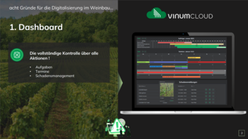 Bild 1 VinumCloud - Digitalisierung im Weinberg