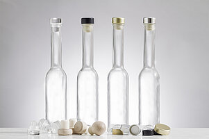 Bild 6 Weinflaschen, Spirituosenflaschen, Ölflaschen & Weithalsgläser