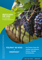 Bild 1 FOLPAN® 80 WDG – Das Standardfungizid im Weinbau und FOLPAN®GOLD