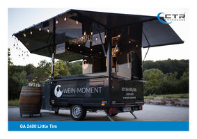 Bild 6 Weinausschankwagen "SMALL" Little Tim  (2,40 mtr. - max. 4,00 mtr.)