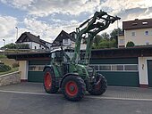 Bild 7 Traktor Fendt Eicher Deutz Anbaugeräte Maische Traubenwagen