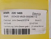 Bild 6 John Deere Felgen für Pflegeräder W10x48 Große Hinterachse
