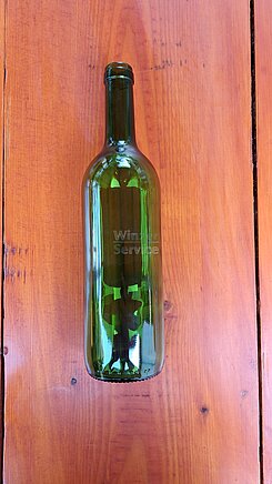 310er Bordeaux-Flaschen mit Bandmündung