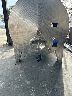 Edelstahl-Rührtank VA2 ca. 3.800 Liter