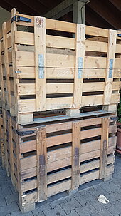 Bild 2 Holz-Boxpaletten