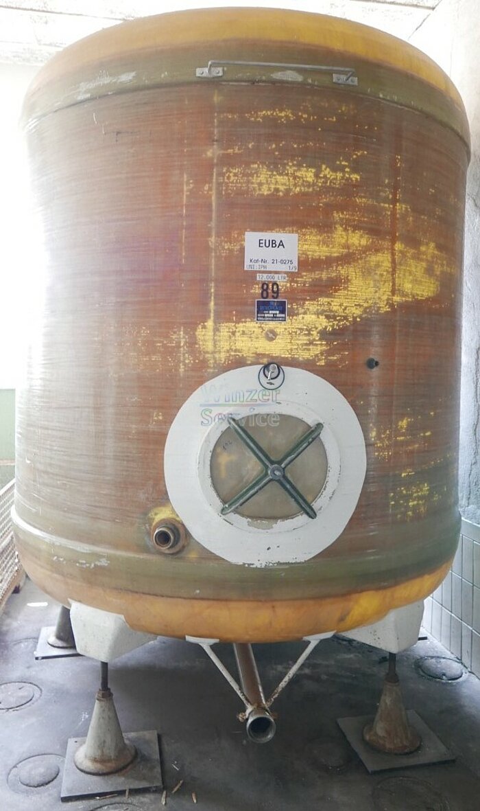 Bild 1 12.000 Liter Weintank/Wassertank/Lagertank rund aus GFK