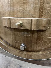 Bild 3 Neues Ovales Weinlagerfass mit 2450 Liter Inhalt