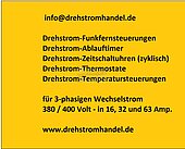 Bild 2 Drehstrom-Funkfernsteuerung, Schaltuhren/Thermostate 400 V 