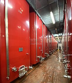 Weisswein-Gär + Lagertank-Anlage SUTTER 1 232 000 Liter
