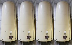 25.000 Liter Sektdrucktanks/ Lagertanks/ Drucktanks 8 BAR 
