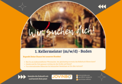 1. Kellermeister (m/w/d) im Premiumbereich – Baden 