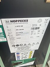 Bild 2 Hoppecke Stapler Batterie 48V 4HPZS 500 AH Linde BJ 2017