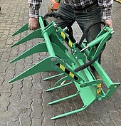 Bild 4 Heckstapler, Stapler, Drehgerät - Hubmast für Traktoren - Lader