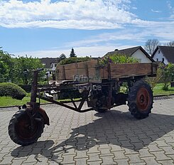 Platten Pony,  Dieselzwerg, Oldtimer Dreirad Traktor