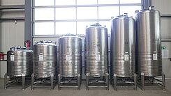 800-2000 Liter Biertanks/ Drucktanks 0,99 bar 