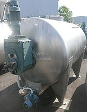 Bild 2 RIEGER VinoTop-Druck-Fermenter 5.000 Liter mit Kühlpaddel in V2A