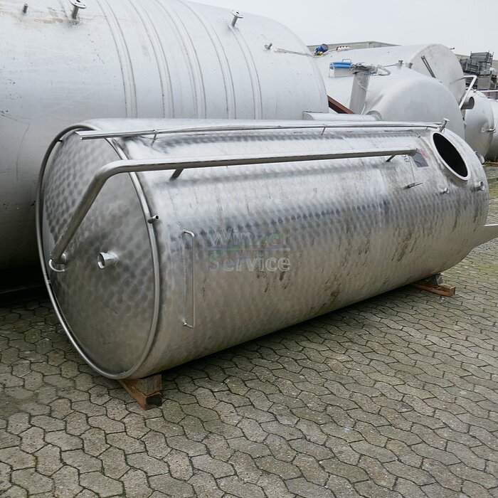 Bild 1 5000 Liter Lagertank aus V2A